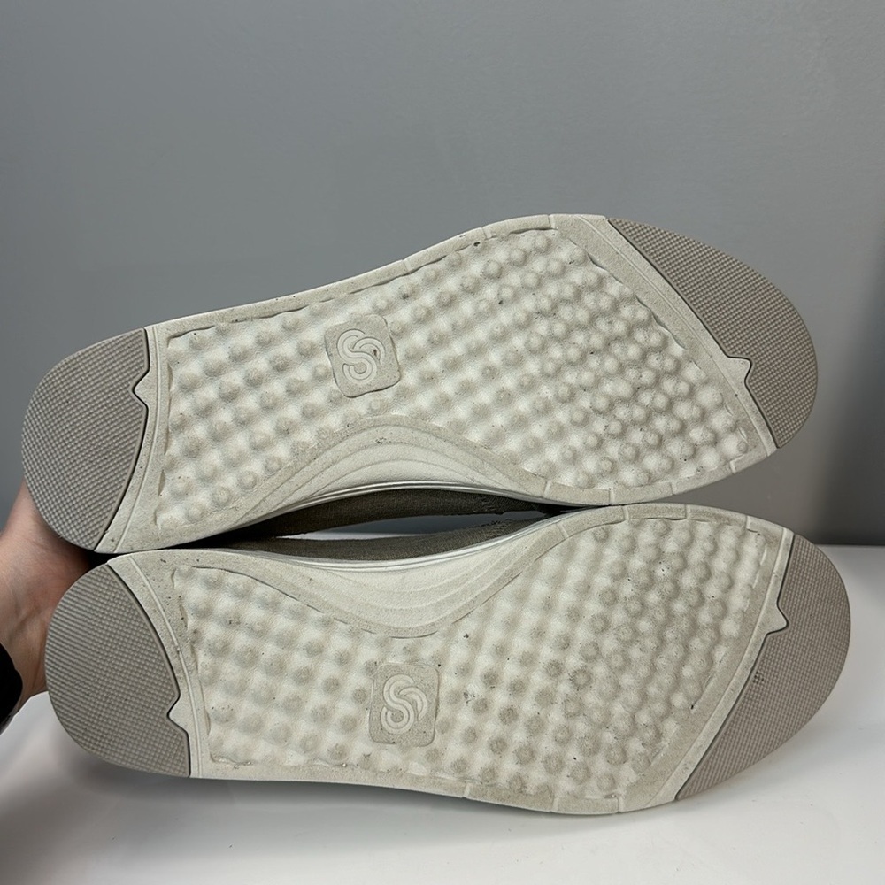 Clarks Cloudsteppers Step Isle Row Canvas Loafers… - image 7